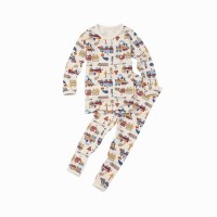 純棉長袖居家服(火車)